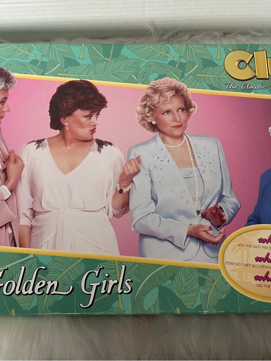 Other - The Golden Girls Board Game Box Art - Pink & Light Blue
